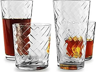 Windowpane 12-Piece Glassware Set