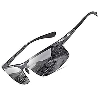 DUCO Herren und Damen Sonnenbrillen Polarisiert Unisex Brille Überbrille für Brillenträger Fit-over Polbrille 8953 