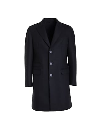 Manteau long Flannelle Neil Barrett pour homme en coloris Noir Homme Vêtements Manteaux Manteaux courts 