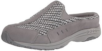 Easy Spirit Womens Traveltime Clog, Grey 030, 9.5 X-Wide