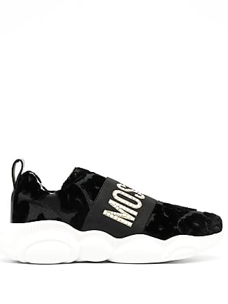 womens black moschino trainers