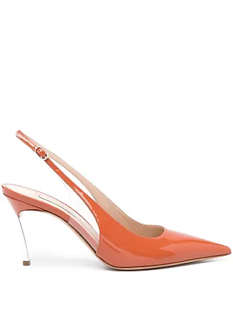 Casadei K-Blade 80mm mules - Orange