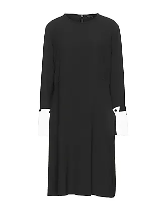 Antonelli Michela camp-collar midi dress - Black