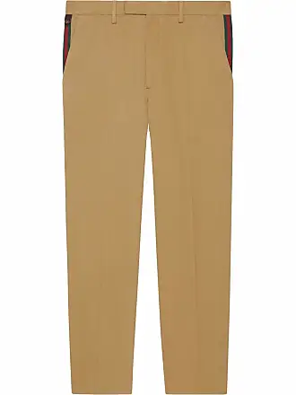Gucci, Pants, Gucci Mens Coated Cotton Canvas Pant With Web Size 46