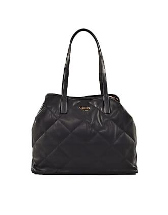 GUESS Hand Bag Purse Satchel Coal Oak Park SV823824 Black Grey 13"