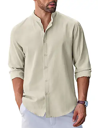 Lucky Brand, Shirts, Lucky Brand Mens White Linen Western Pearl Snap Shirt  Slim Fit Long Sleeves Sm