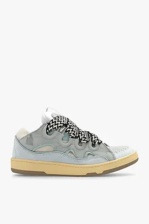 Lanvin blue deals suede sneakers