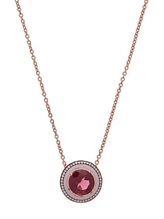 Womens MATCHESFASHION Women Accessories Jewelry Necklaces Mina Rhodolite & 18kt Rose-gold Necklace Pink Multi 