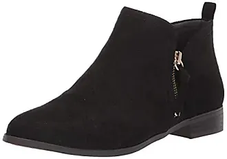 Low black suede on sale boots