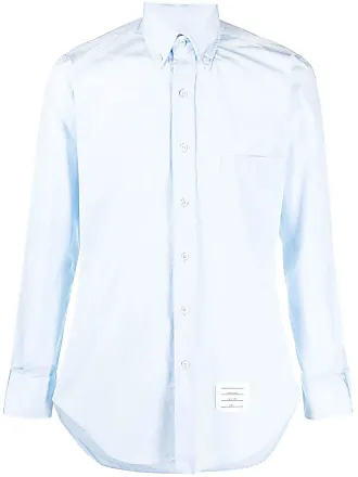 Thom Browne Kids Oxford grosgrain armband shirtdress - White