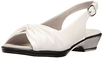 Easy Street womens Fantasia Heeled Sandal, White, 8.5 Wide US