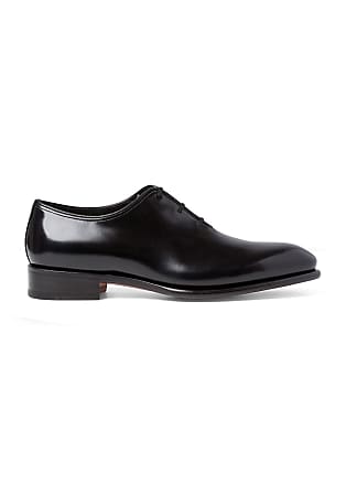 Herren Schuhe Schnürschuhe Sparen Sie 29% Santoni Leder schnürschuhe in Schwarz für Herren 