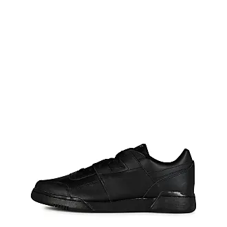 Reebok black online velcro school shoes