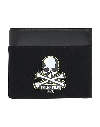 Wallets & purses Philipp Plein - Hexagonal logo plaque wallet