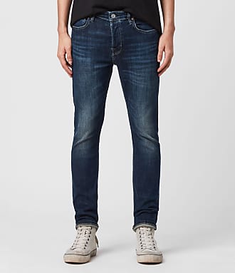 wrangler slim men dark blue jeans