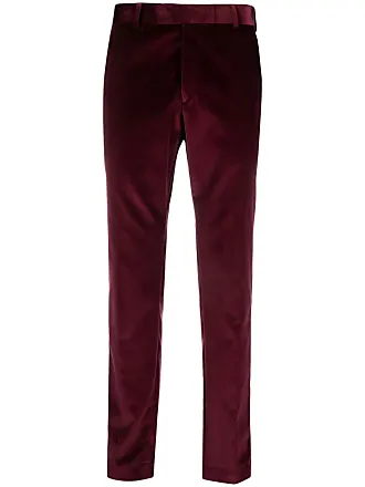 KARL LAGERFELD PUNTO PANTS - Trousers - red 