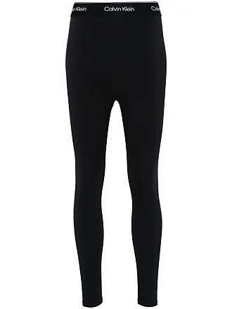 Buy Calvin Klein Jeans Women Black Logo Elastic Milano Leggings - Leggings  for Women 19009092