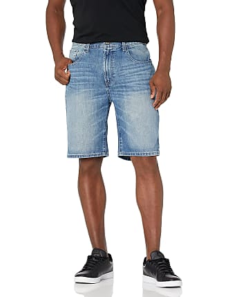 NAGEYI Marshmello Face Fashion Denim Outfitters Mens Slim Fit Denim Shorts