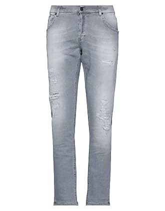 Pantaloni jeans2W2M in Denim da Uomo colore Grigio Uomo Abbigliamento da Jeans da Jeans dritti 