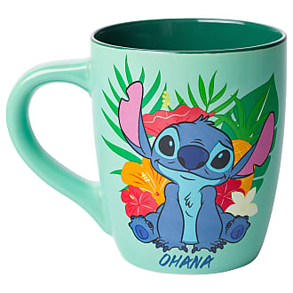 Silver Buffalo Lilo and Stitch Becher mit Deckel und Strohhalm