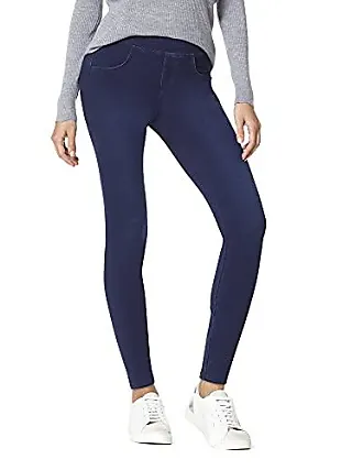 Hue Solid Blue Leggings Size X-Small (Kids) - 27% off