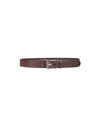 Mens Diesel Brown Leather Belt