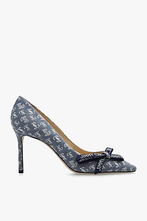 Diamond Tilda Denim Slingback Pumps in Blue - Jimmy Choo