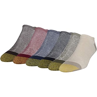 Athletic GOLD TOE Women's 6 pack Vacation Liner Socks Multi-color 9-11 