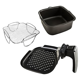 Nuwave PAN & Reversible 6QT BRIO 6 QT Air Fryer Accessories (Baking Pan +  Rack)