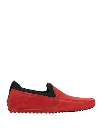 Mens clearance red moccasins