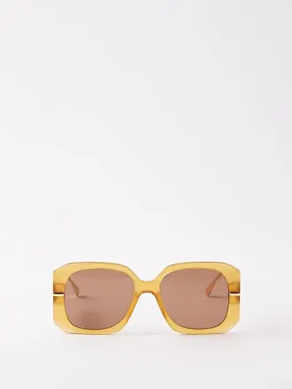 Fendi Women's sunglasses FS412 with metal gold trim. ITALY