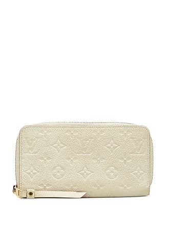 Louis Vuitton Pre-owned Women's Fabric Wallet - White - One Size