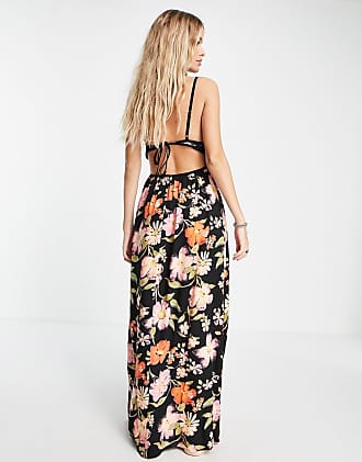 Free People wisteria floral print maxi dress in multi