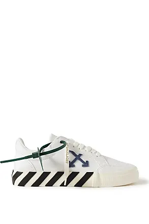 Off-White Canvas Vulcanized low-top Sneakers - Multi - 8