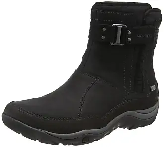 Merrell womens black on sale boots