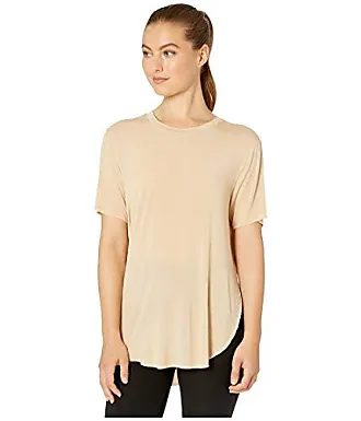 Alo yoga Women T-Shirt In Brown Size XL