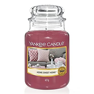 Home Inspiration Par Yankee Candle Pomme Cannelle Bougie parfumée dans bocal en verre 