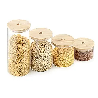  Navaris Glass Food Storage Containers (4 Pieces