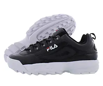 Fila disruptor 2 outlet mens black and white