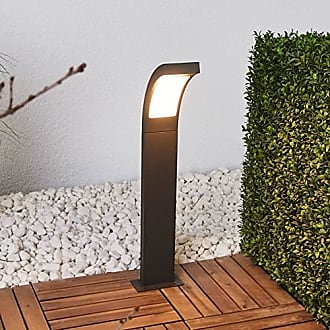 LED Außenleuchte Nanna 20 cm Sockelleuchte Lampenwelt Außenbeleuchtung modern 