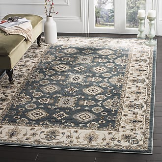 Safavieh Lyndhurst Collection 8 x 10 Teal / Cream LNH332T Traditional Oriental Non-Shedding Living Room Bedroom Dining Home Office Area Rug