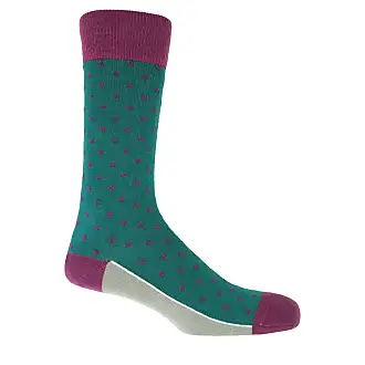 HOTSOX Men's Grid Non-Skid Slipper Sock