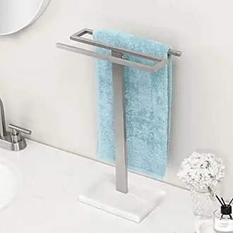 KES Bathroom Toilet Paper Holder Stand Marble Tissue Roll Holder SUS304  Stainless Steel Freestanding