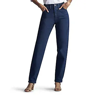 Lee Womens Bewitched Relaxed-Fit Straight-Leg Mid-Rise Stretch Jeans