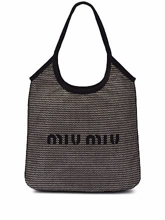 Miu Miu Women's Matelassé Logo Tote