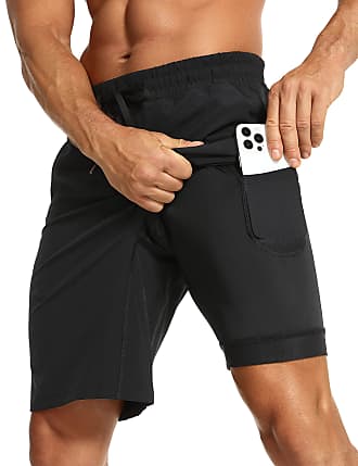 CRZ YOGA Men's Linerless Workout Shorts 7''/9'' Quick Dry Running Sports Athletic Shorts with Pockets 
