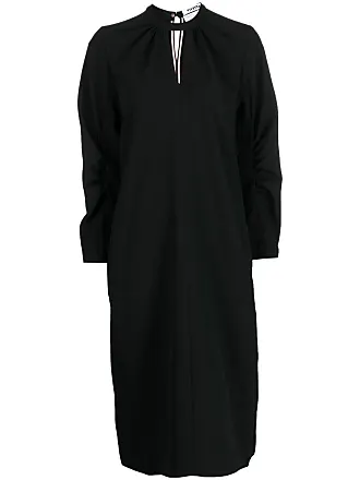 Vivetta asymmetric high-neck shirt dress - Black