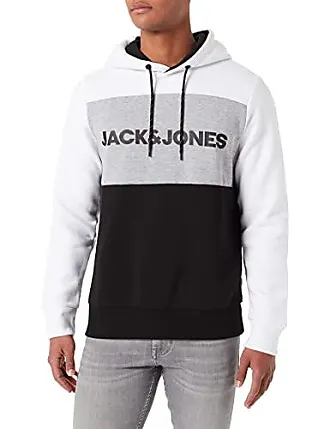 Sweat à capuche Blanc Homme Jack & Jones Logo