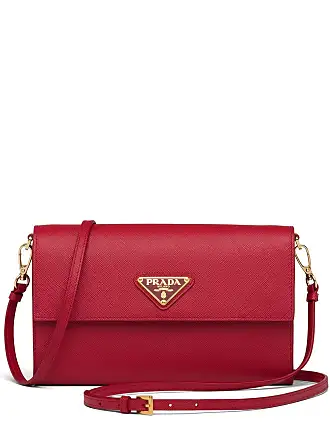 B2756T 2A4A F060M Prada Women's Red Leather Handbag