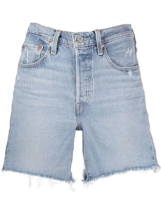 Levi\u2019s Short en jean bleu style d\u00e9contract\u00e9 Mode Shorts en jean Pantalons courts Levi’s 
